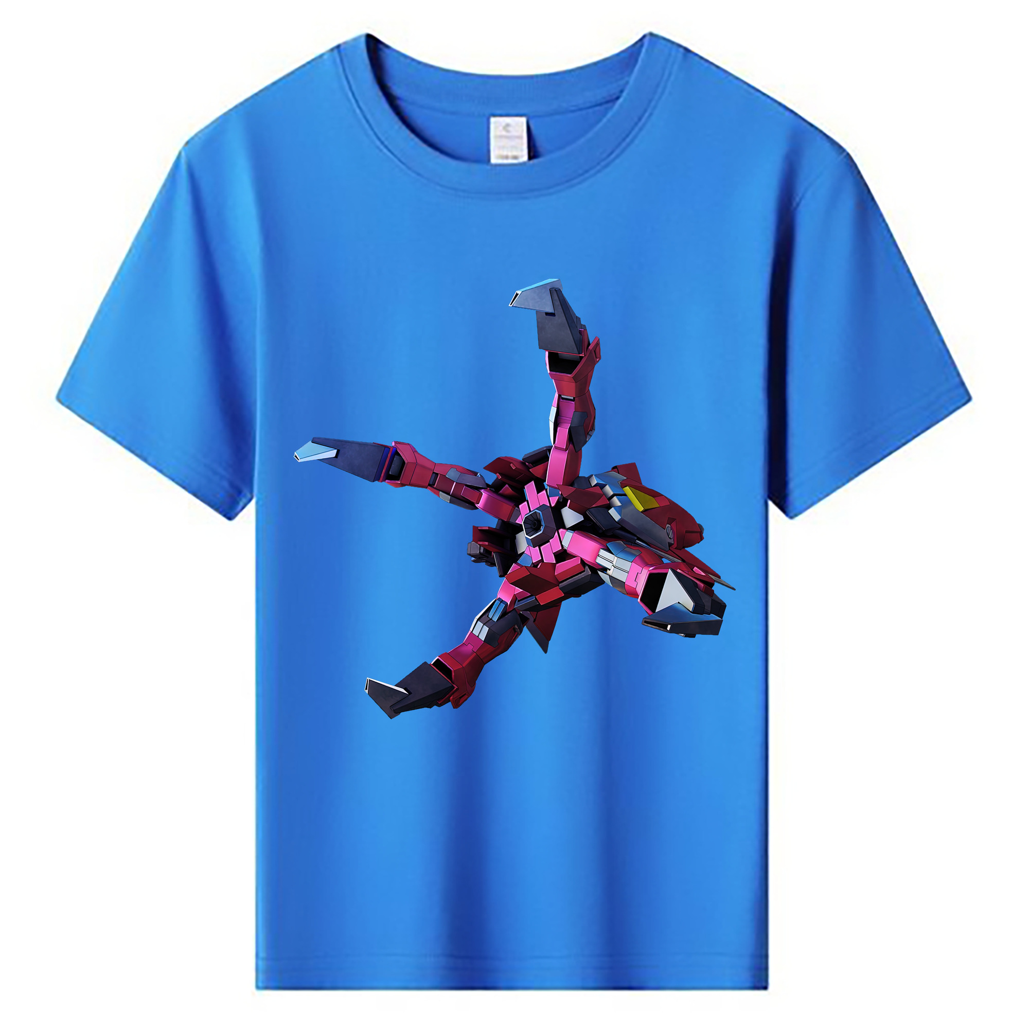 （画像用） 機動戦士ガンダム Mobile Suit Gundam 綿100％キッズTシャツ（フロントプリント）